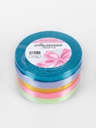 Атласная лента, набор 5 шт. «Весенний», 10 мм, 23±1 м - Фото 6