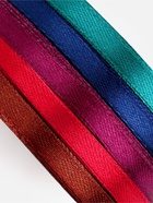 Атласная лента, набор 5 шт. «Вечерние огни», 6 мм, 23±1 м - Фото 4