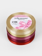 Набор атласных лент «Осенний», 5 шт., 10 мм, 23±1 м - Фото 4