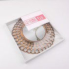 Зеркало настенное «Винтаж», d зеркальной поверхности 13 см, цвет «состаренное золото» - Фото 6