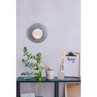 Зеркало настенное «Винтаж», d зеркальной поверхности 13 см, цвет «состаренное серебро» - Фото 5