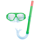 Набор для плавания Essential Freestyle: маска, трубка, от 7 лет, цвет МИКС, 24035 Bestway - фото 8444708