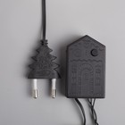 УЦЕНКА Гирлянда "Нить" 5 м с насадками "Шарики синие", IP20, тёмная нить, 30 LED, свечение синее, 8 режимов, 220 В - Фото 9