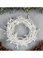 УЦЕНКА Гирлянда «Нить», 10 м, IP20, 100 LED, 220 В, 8 режимов, белая нить, свечение синее - Фото 7