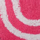 Ковер овальный «АРПИТ», 40х60 ± 3 см, цвет розовый. - Фото 2