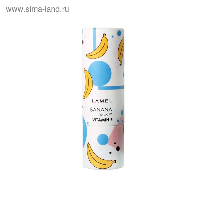 Бальзам для губ Lamel Professional № 01 «Банан», с витамином Е - Фото 1