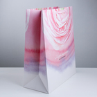 Пакет подарочный ламинированный вертикальный, упаковка, «Ласковые лепестки», XL 40 х 49 х 19 см - Фото 2