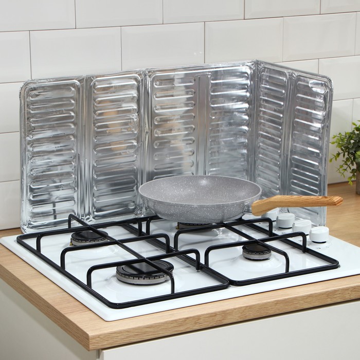 Защитное покрытие для газовой плиты Доляна, 84×32.5 см - Фото 1