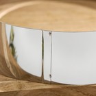 Форма для выпечки и выкладки, d=18 см, h=5 см, нержавеющая сталь - Фото 4