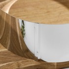 Форма для выпечки и выкладки, d=20 см, h=8 см, нержавеющая сталь - Фото 4