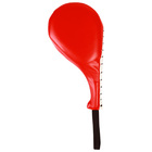 Лапа-ракетка для тхэквондо, красная, 37 х 19 х 5 см - фото 319787613