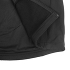 Спортивная кофта с капюшоном и длинными рукавами на молнии черный, размер XL - Фото 2