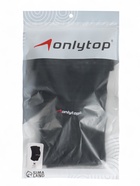 Наколенники волейбольные ONLYTOP, р. М, цвет чёрный - фото 6311265