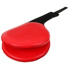 Лапа-ракетка для тхэквондо, красно-чёрная, 39×20×5 см - Фото 3