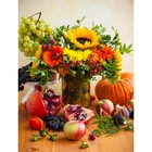 Картина на подрамнике "Осенний натюрморт" 50*100 см - фото 3471676