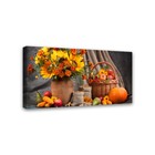 Картина на подрамнике "Осеннее настроение" 50*100 см - Фото 2