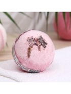 Бомбочка для ванн Laboratory Katrin двухцветная, с лепестками роз, 120 г - Фото 6