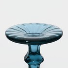 Бокал из стекла Magistro «Ла-Манш», 250 мл, 8×15,5 см, цвет синий - Фото 5
