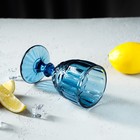 Бокал для вина Magistro «Ла-Манш», 250 мл, 8×15.5 см, стекло, синий - Фото 7