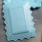 Набор тарелок прямоугольных «Торжество», 21,5×16,5 см, цвет МИКС - Фото 4