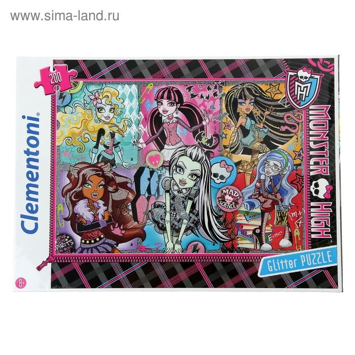 Пазлы "Портреты фриков. Monster High", 200 элементов - Фото 1