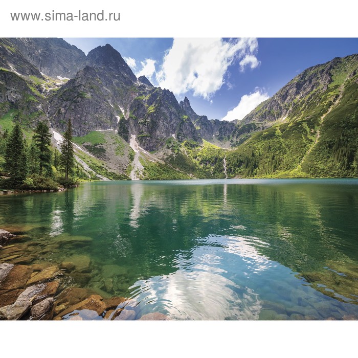 Картина на подрамнике "Горное озеро" 40*50 см - Фото 1
