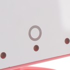 Зеркало Luazon KZ-06, подсветка, 26.5 х 16 х 12 см, 22 диода, сенсорная кнопка, розовое - Фото 3