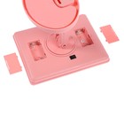 Зеркало Luazon KZ-06, подсветка, 26.5 х 16 х 12 см, 22 диода, сенсорная кнопка, розовое - Фото 7