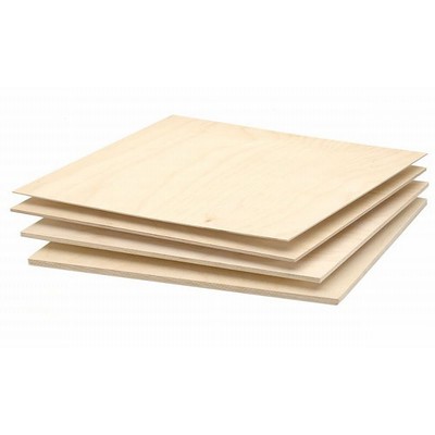 Фанера ФК, 3 мм, 1525×1525 мм, сорт 4/4