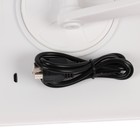 Зеркало Luazon KZ-07, подсветка, 30×18×7 см, 22 диода, 4хААА, (не в комплекте), белое - Фото 9