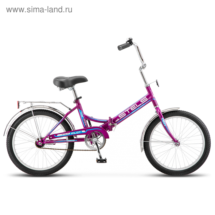 Велосипед 20" Stels Pilot-410, Z011, цвет фиолетовый, размер 13,5" - Фото 1