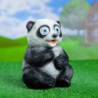 Садовая фигура "Панда с двумя светильниками" 16*16*25 см - Фото 2