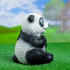 Садовая фигура "Панда с двумя светильниками" 16*16*25 см - Фото 3