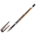 Ручка гелевая по ткани Pentel Gel Roller for Fabric, узел 1.0 мм, чернила черные - Фото 3