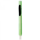 Ластик-карандаш Pentel Clic Eraser2, синтетика, выдвижной, 6 х 80 мм, салатовый корпус - Фото 3