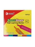 Маркер-текстовыделитель, скошенный наконечник, узел 5 мм, МИКС - Фото 11