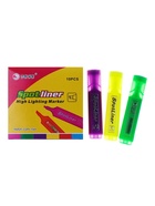 Маркер-текстовыделитель, скошенный наконечник, узел 5 мм, МИКС - Фото 3