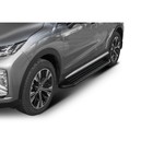 Пороги на автомобиль "Premium-Black" Rival для Mitsubishi Eclipse Cross 2017-н.в., 180 см, 2 шт., алюминий, A180ALB.4007.1 4195998 - фото 313182451