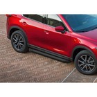 Порог-площадка "Black" RIVAL, Mazda CX-5 2017-н.в., с крепежом, F173ALB.3802.1 - фото 300676910