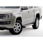 Порог-площадка "Silver" RIVAL, Volkswagen Amarok 2010-2016, с крепежом, F193AL.5803.1 4196068 - фото 313260279