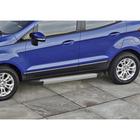 Пороги на автомобиль "Silver" Rival для Ford EcoSport 2014-2018 2017-н.в., 160 см, 2 шт., алюминий, F160AL.1806.1 - фото 301611314