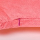 Подушка декоративная Крошка Я «Единорог», цвет розовый, 48х38см, велюр, 100% полиэстер - Фото 3