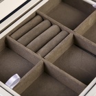 Шкатулка для украшений с фоторамкой 13×18 см «Стиль», дерево, с ящиком, белая, 18.5×9×22.9 см 3591843