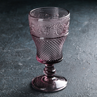 Бокал «Гастон», 300 мл, цвет розовый