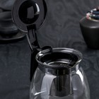 Чайник стеклянный заварочный «Джулиан», 700 мл, с металлическим ситом, цвет МИКС - фото 4266936