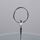 Фруктовница стеклянная 3-х ярусная круглая, d=30/25/20 см, цвет прозрачный - Фото 2