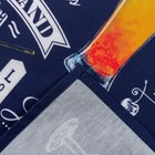 Полотенце "Этель" Cocktail menu 40х73 см, 100% хлопок, саржа 190 гр/м2 4136495