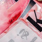 Полотенце "Этель" PINK 40х73 см, 100% хл, саржа 190 гр/м2 - Фото 4