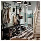 Прихожая ПИННИГ, вешалка, секциея для обуви, чёрный - Фото 4