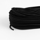 Резинка шляпная, 2 мм, 50 ± 1 м, цвет чёрный - Фото 2
